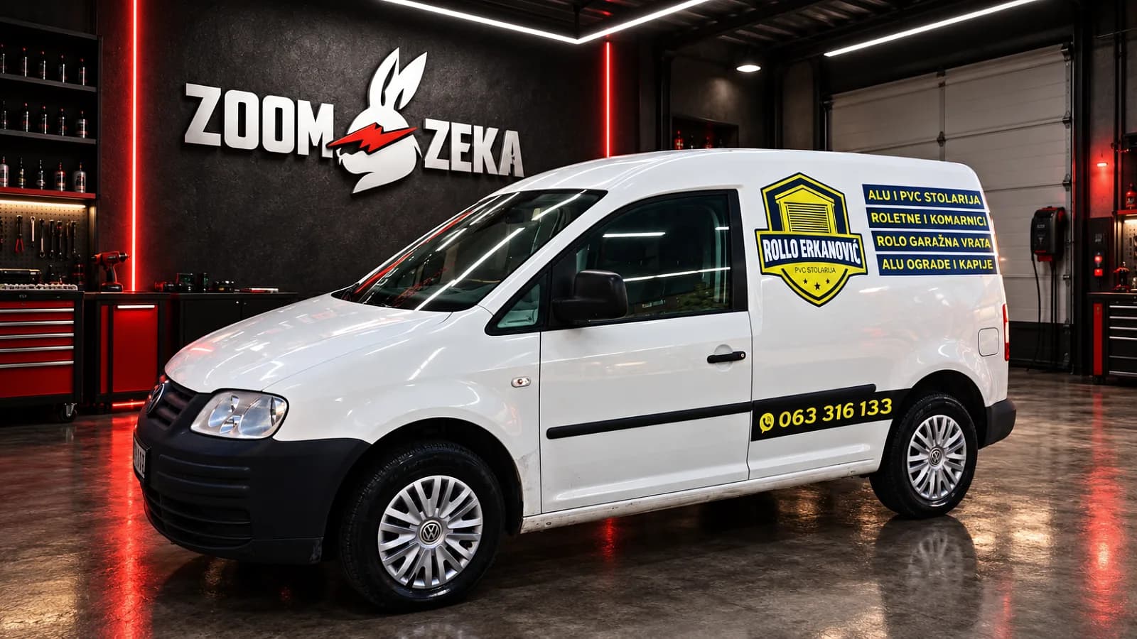 Brendiranje vozila, Volkswagen Caddy